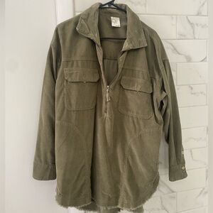 Aerie oversized corduroy top